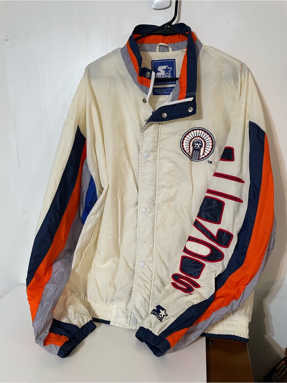 Vintage Starter Fighting Illini Jacket